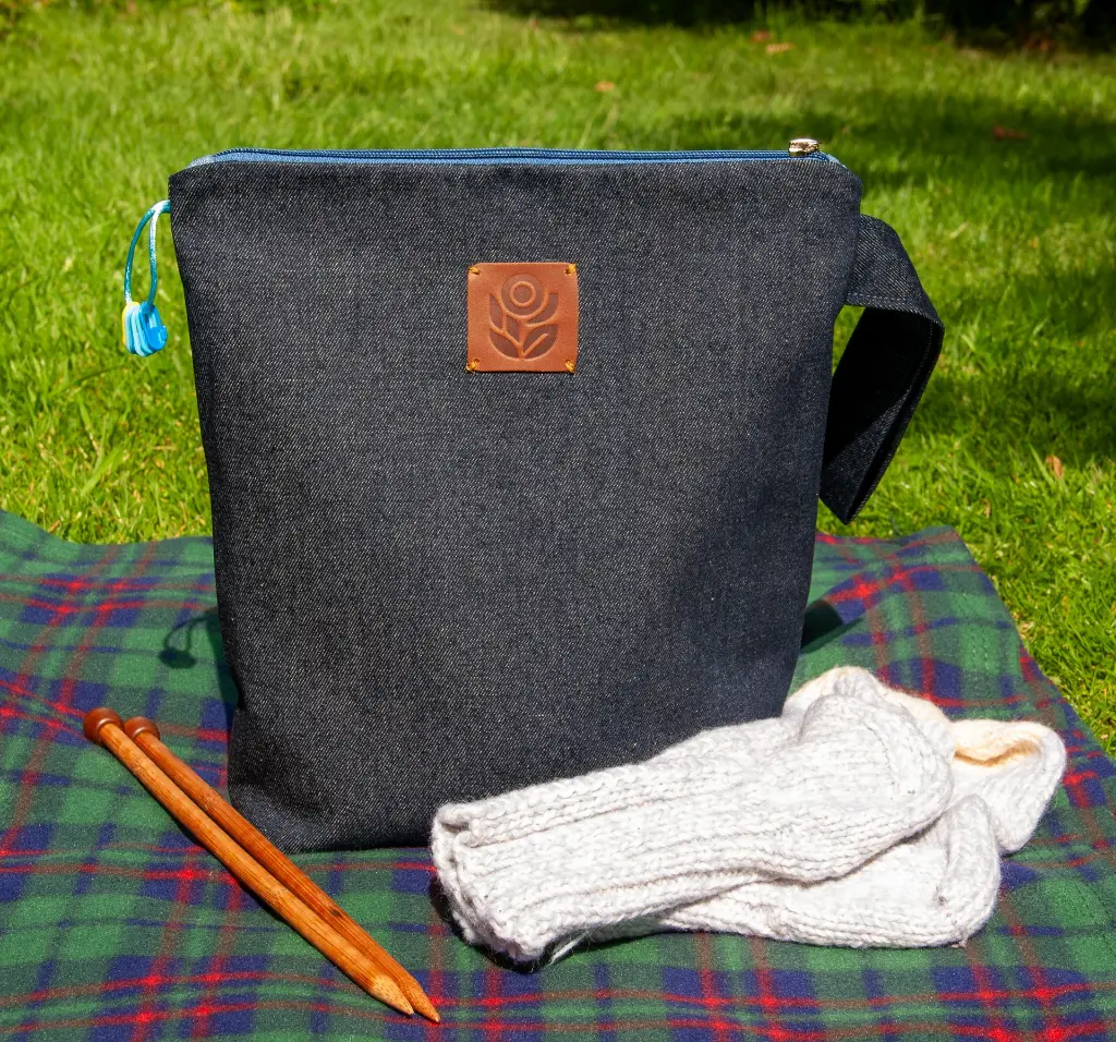 Zipper Denim Navy XL Front 2.webp