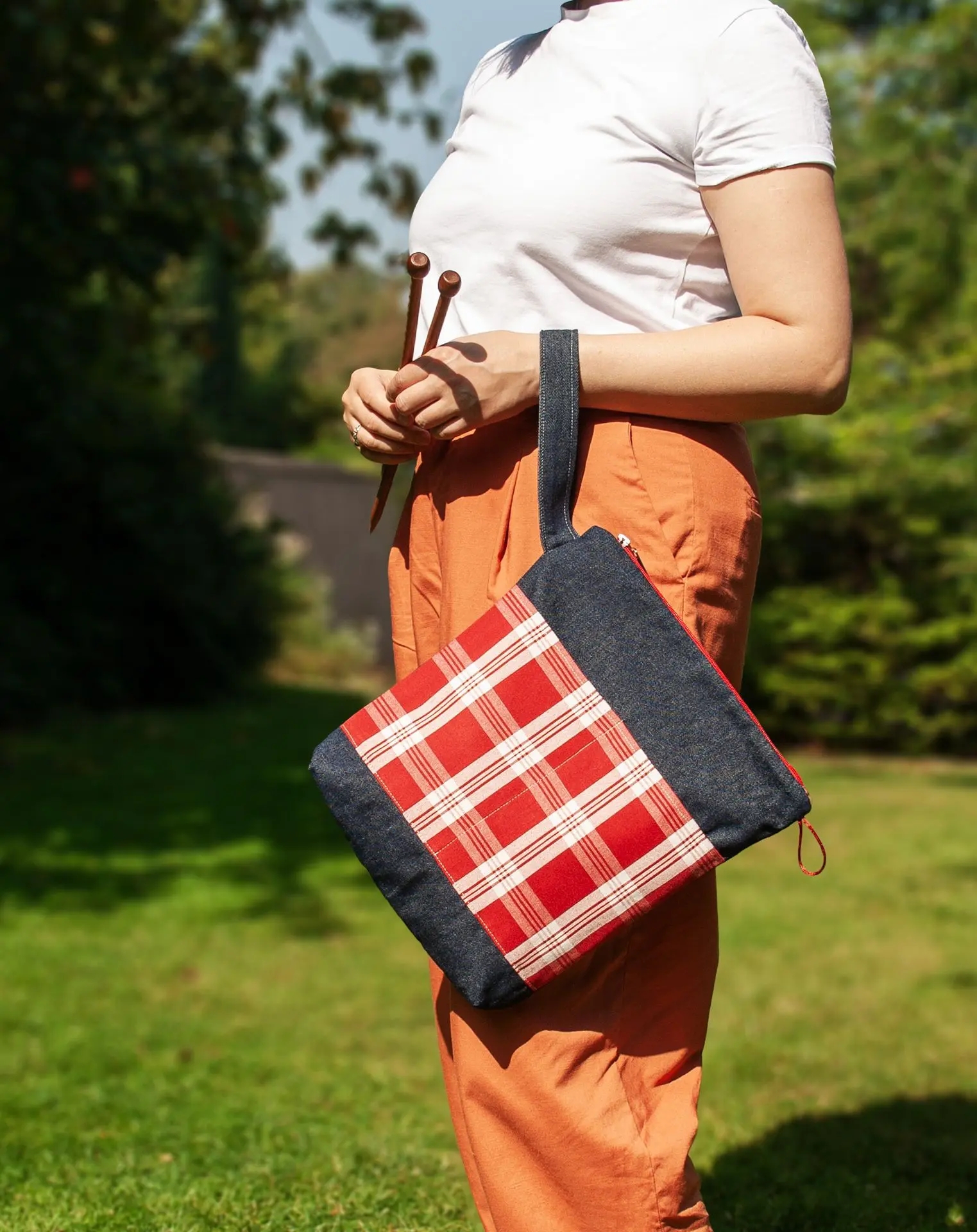 Zipper Denim Rustikana Red XL with Nadiia Croped.webp