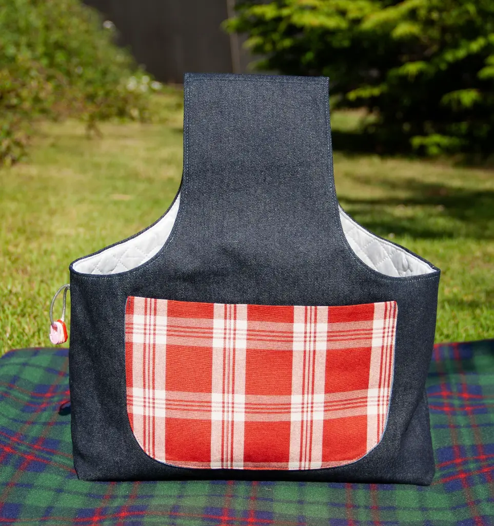 Wrist Denim Rustikana Red L Front.webp