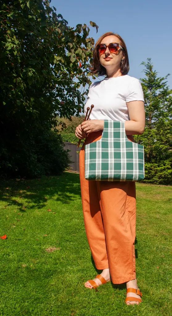 Wrist Plaid Rustikana Green L with Nadiia.webp