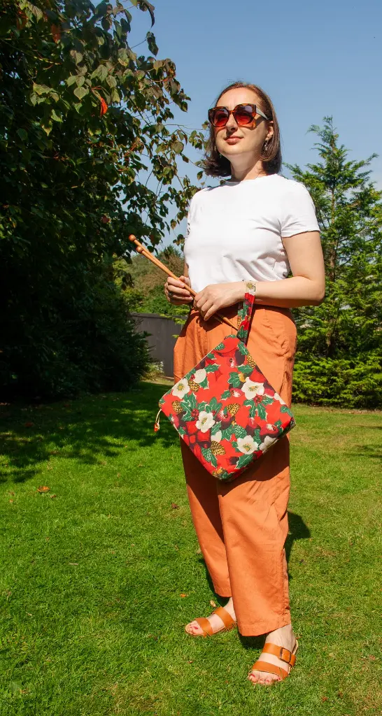 Zipper Xmas Christmas Flower Red XL with Nadiia.webp