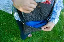 Crossbody Bag Black Ethnic Dark Grey M Inside.webp