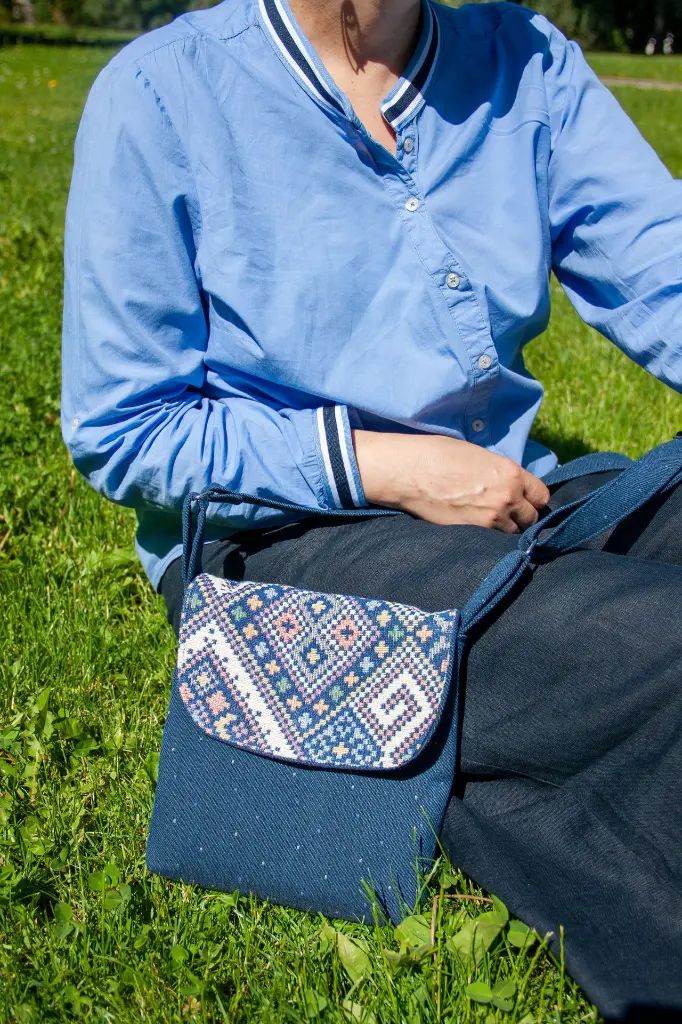 Front Crossbody Bag Blue Ethnic Blue.webp