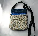 Front Crossbody Purse  Gold Ornament Blue S.webp