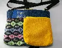 Crossbody Purse  Tribal Blue S and Blue Yellow_Two Bags.webp