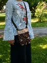 Crossbody Purse Brown Ethnic Beige S.webp