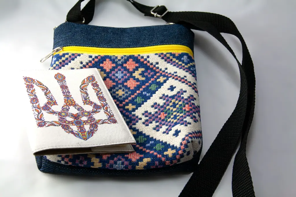 Front Crossbody Purse Ethnic Blue S 2.webp