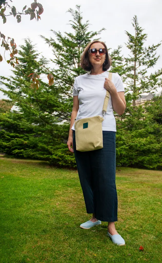 Medium Crossbody Bag Orsa Light Green Beige M with Nadiia 2.webp