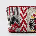 Front Left Zipper Notions Pouch Ethnic Ghey M.webp