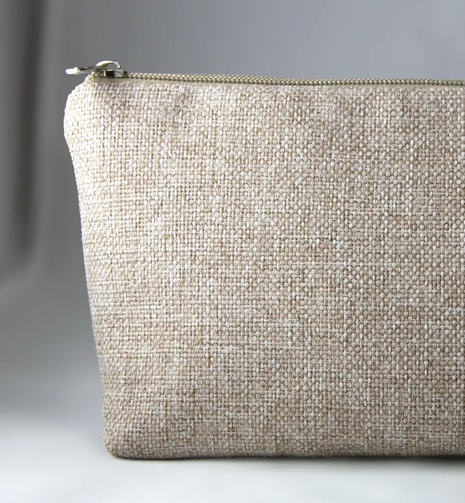 Zipper Notions Pouch Beige Croped Front Left.webp