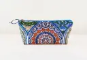 Zipper Notions Pouch Mandala Blue Front.webp