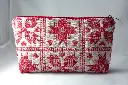 Zipper Notions Pouch Ornament  Red M Front.webp