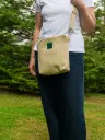 Medium Crossbody Bag Orsa Light Green Beige M