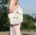 Tote Bag Lavender Beige M
