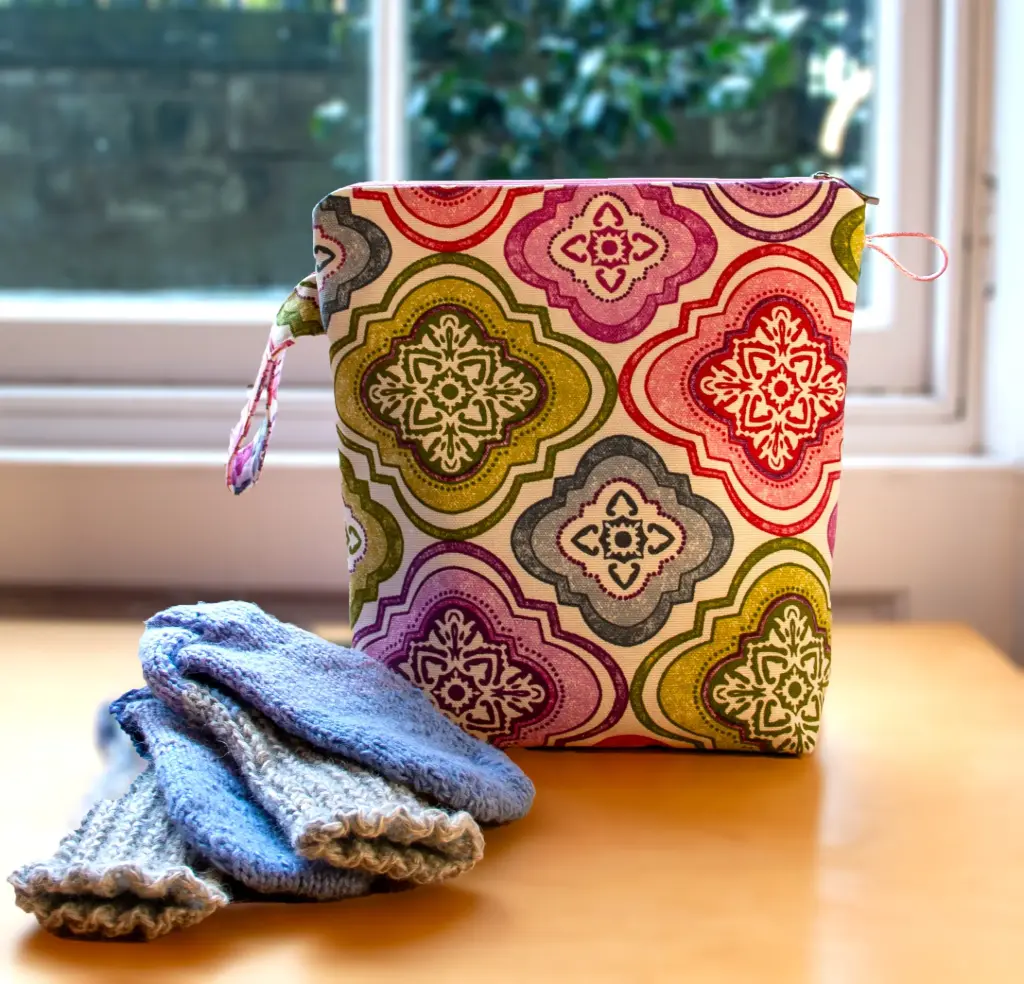 [pbz-mand-fuksia-xl] Zipper Mandala Fuksia XL