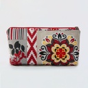 Zipper Notions Pouch Ethnic Ghey M