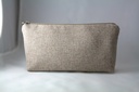 Zipper Notions Pouch Ketten Beige M