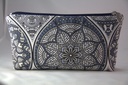 Zipper Notions Pouch Mandala Grey M