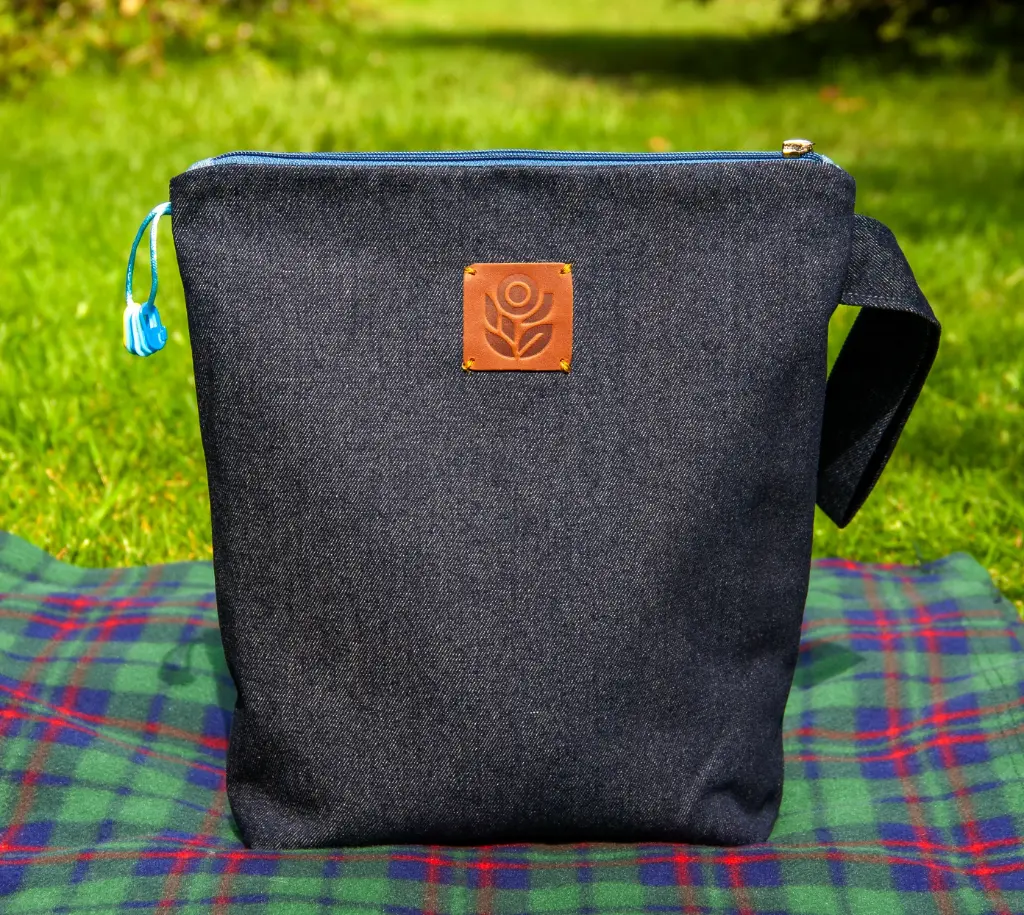 Zipper Denim Navy XL