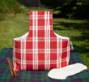 Wrist Plaid Rustikana Red L