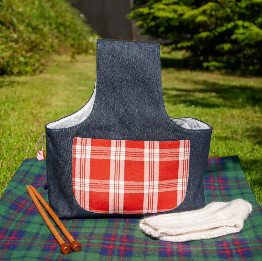 [pbw-denim-rust-red-l] Wrist Denim Rustikana Red L